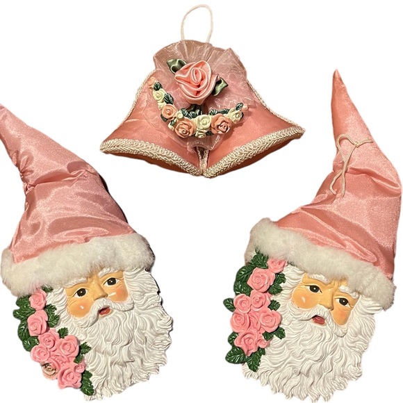 Set of Pink & White Christmas Tree Decorations 🌸🎄 - Picture 2 of 10